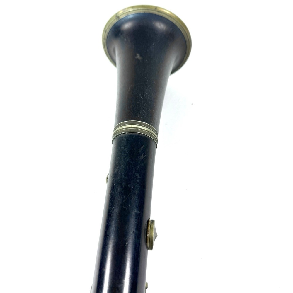 Vintage Amati Kraslice Wood Clarinet Czechoslovakia Nickel Keys Untested - Picture 10 of 14